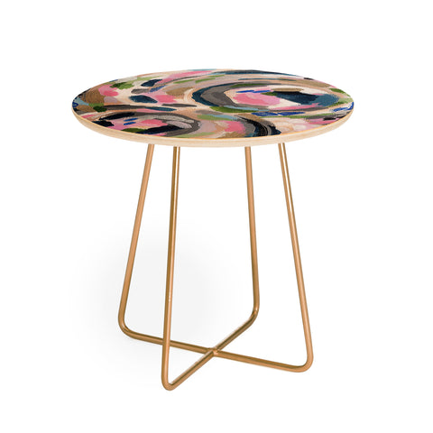 Laura Fedorowicz Pebble Abstract Round Side Table
