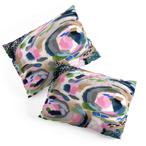 Laura Fedorowicz Pebble Abstract Pillow Shams