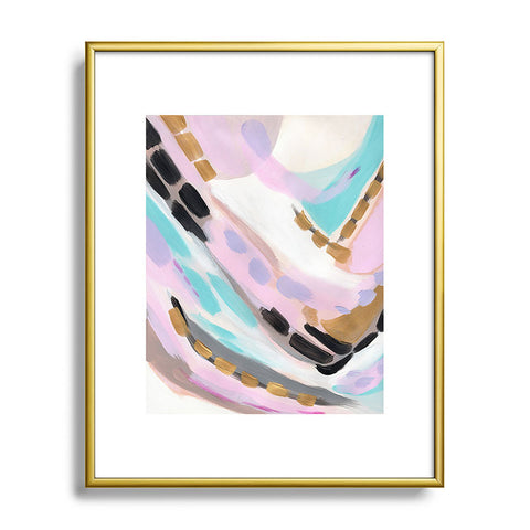 Laura Fedorowicz Picking It Up Metal Framed Art Print