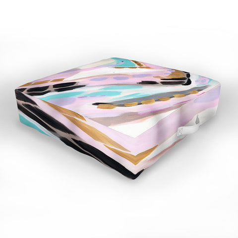 Laura Fedorowicz Picking It Up Outdoor Floor Cushion