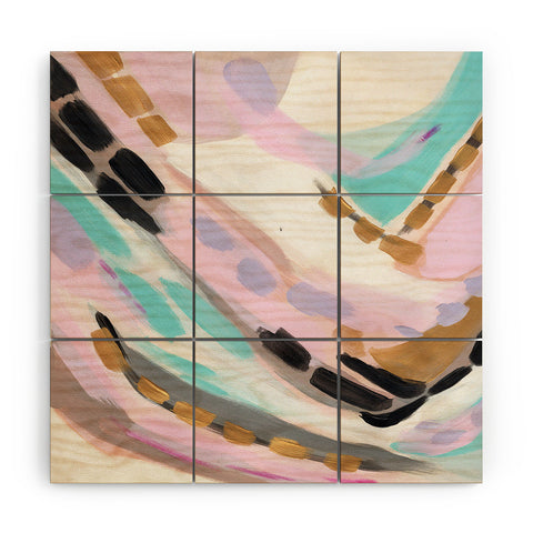 Laura Fedorowicz Picking It Up Wood Wall Mural