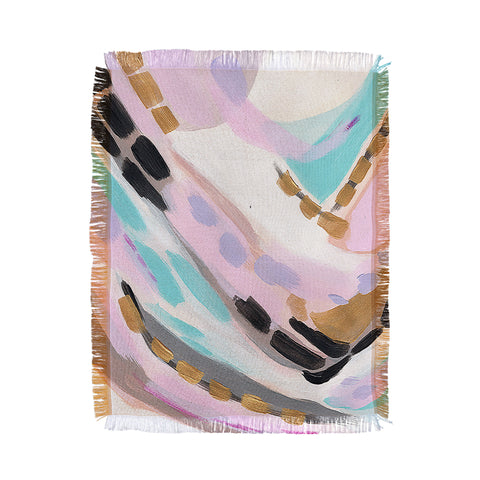 Laura Fedorowicz Picking It Up Throw Blanket