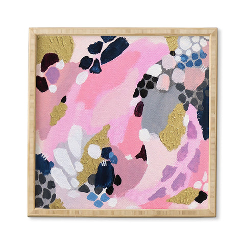 Laura Fedorowicz Pink Cloud Framed Wall Art