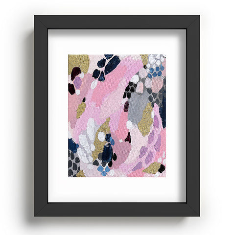 Laura Fedorowicz Pink Cloud Recessed Framing Rectangle