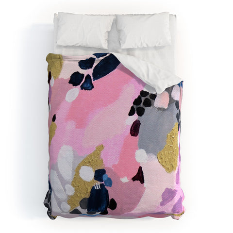 Laura Fedorowicz Pink Cloud Duvet Cover