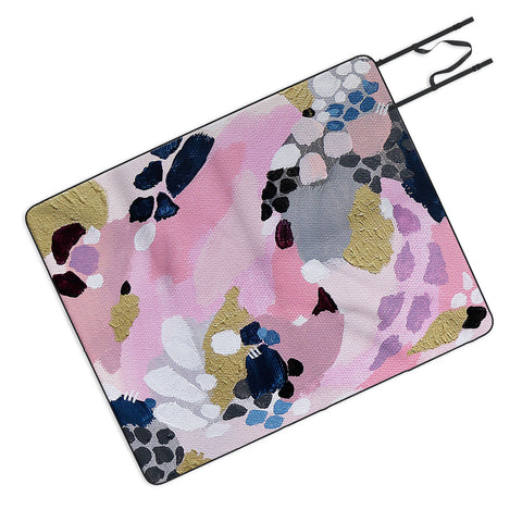 Laura Fedorowicz Pink Cloud Picnic Blanket