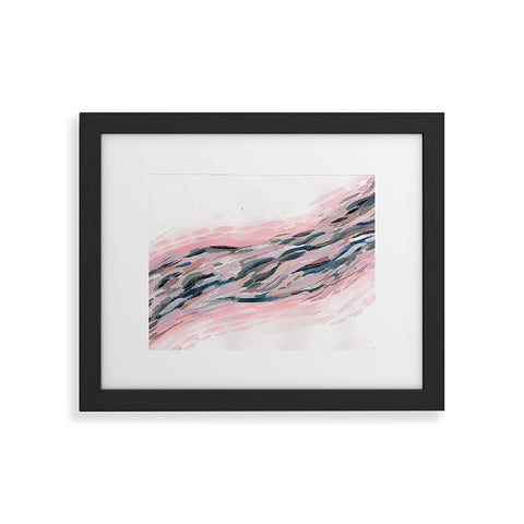 Laura Fedorowicz Pink Flutter Framed Art Print