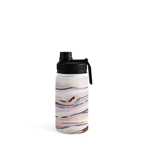 Laura Fedorowicz Pink Path Water Bottle