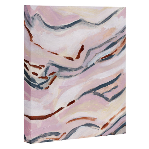 Laura Fedorowicz Pink Path Art Canvas