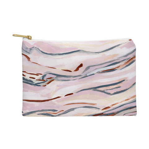 Laura Fedorowicz Pink Path Pouch
