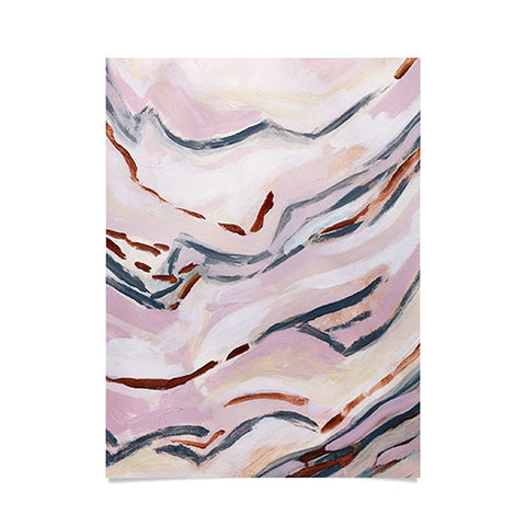 Laura Fedorowicz Pink Path Poster