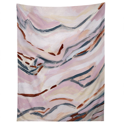 Laura Fedorowicz Pink Path Tapestry