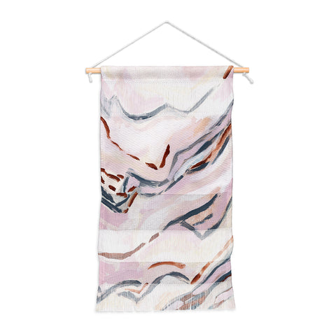 Laura Fedorowicz Pink Path Wall Hanging Portrait