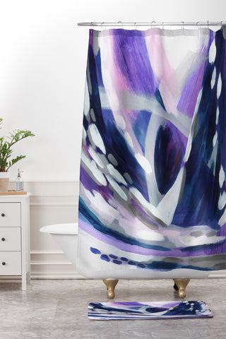 Laura Fedorowicz Pivot Shower Curtain And Mat