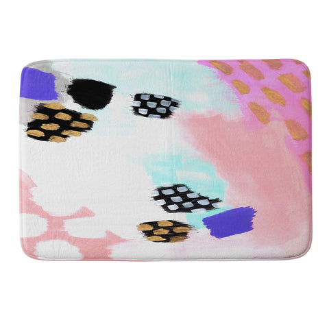 Laura Fedorowicz Polka Dance Memory Foam Bath Mat