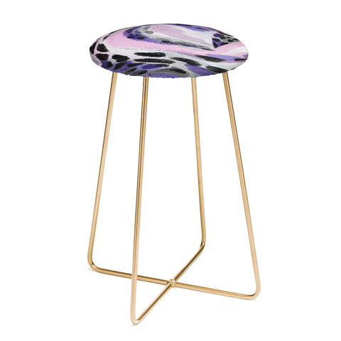Laura Fedorowicz Pop Print Counter Stool