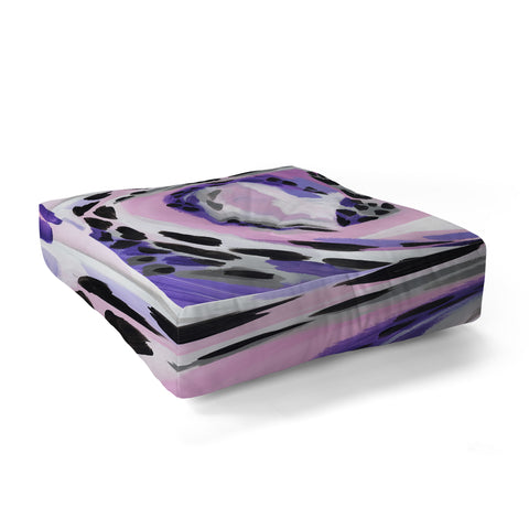 Laura Fedorowicz Pop Print Floor Pillow Square