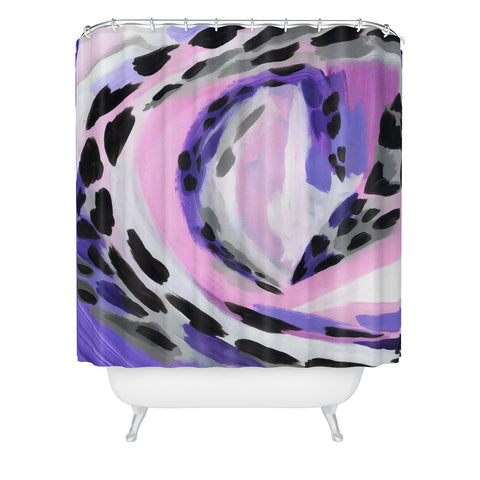 Laura Fedorowicz Pop Print Shower Curtain