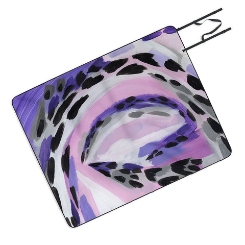 Laura Fedorowicz Pop Print Picnic Blanket