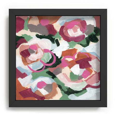 Laura Fedorowicz Poppy Petals Recessed Framing Square