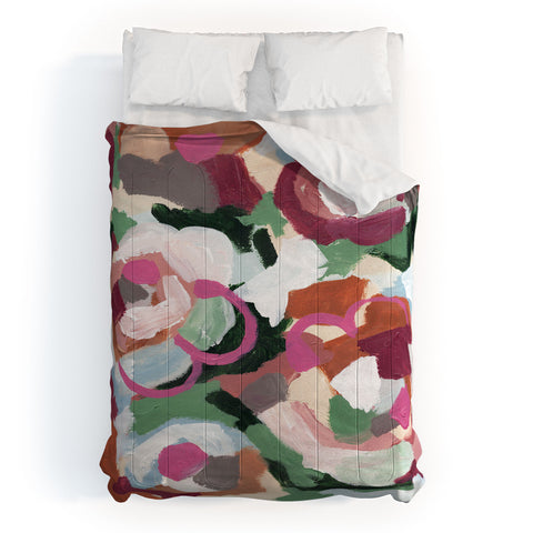 Laura Fedorowicz Poppy Petals Comforter