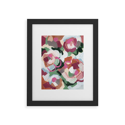 Laura Fedorowicz Poppy Petals Framed Art Print