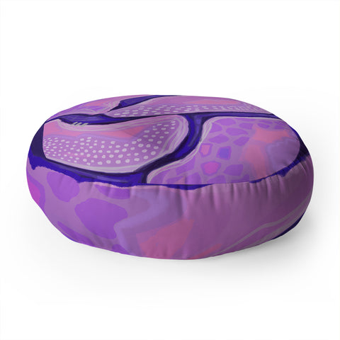 Laura Fedorowicz Posey Floor Pillow Round