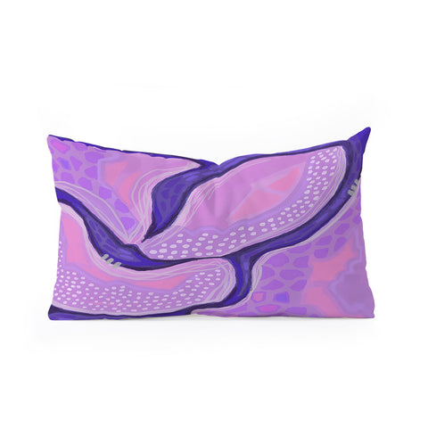Laura Fedorowicz Posey Oblong Throw Pillow