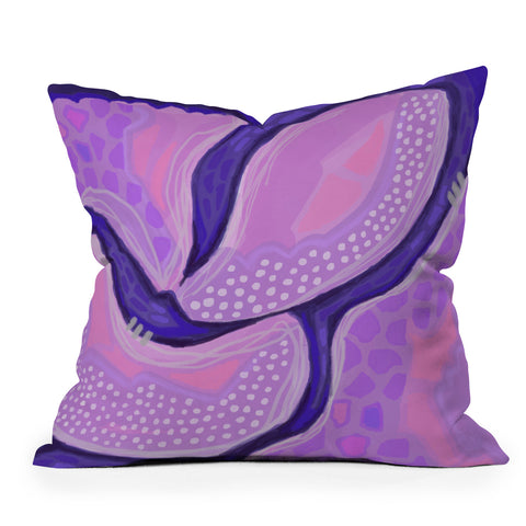 Laura Fedorowicz Posey Throw Pillow