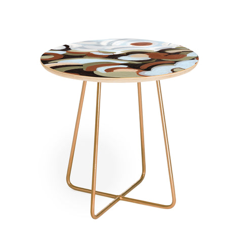 Laura Fedorowicz POV Enjoying the Journey Round Side Table