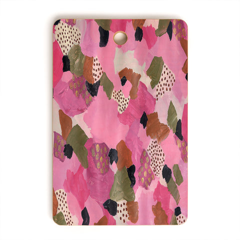 Laura Fedorowicz Pretty in Pink Cutting Board Rectangle