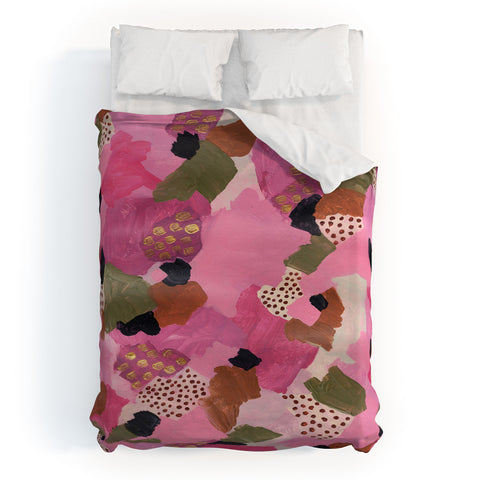 Laura Fedorowicz Pretty in Pink Duvet Cover