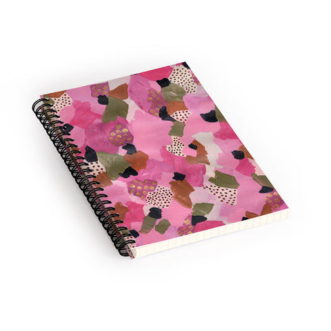 Laura Fedorowicz Pretty in Pink Spiral Notebook