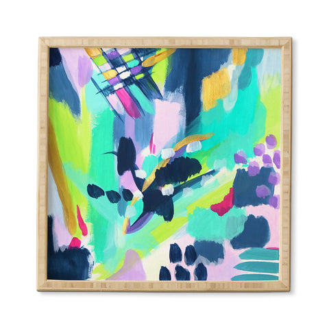 Laura Fedorowicz Puddle Jump Framed Wall Art