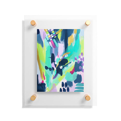 Laura Fedorowicz Puddle Jump Floating Acrylic Print