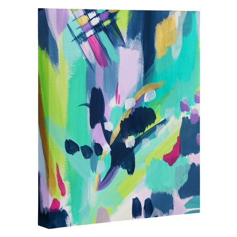 Laura Fedorowicz Puddle Jump Art Canvas