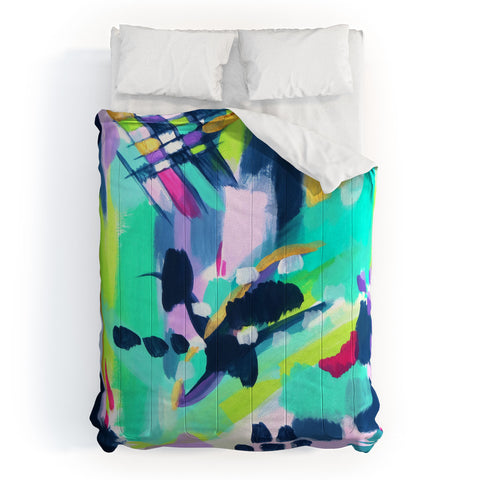 Laura Fedorowicz Puddle Jump Comforter
