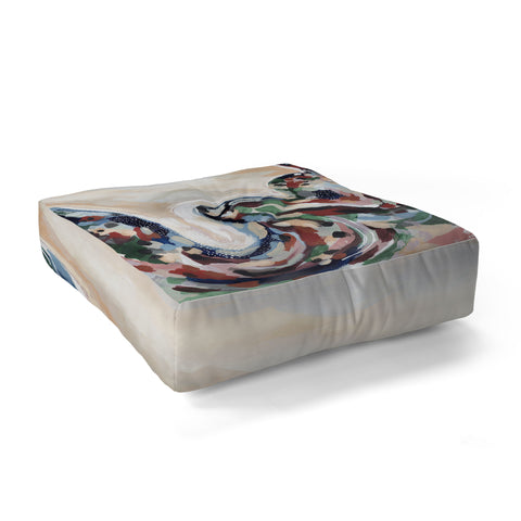 Laura Fedorowicz Ramble On Floor Pillow Square