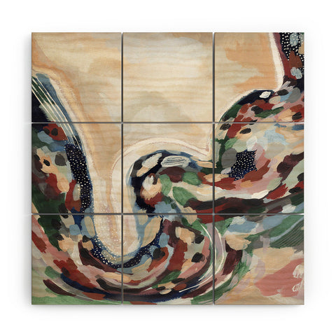 Laura Fedorowicz Ramble On Wood Wall Mural