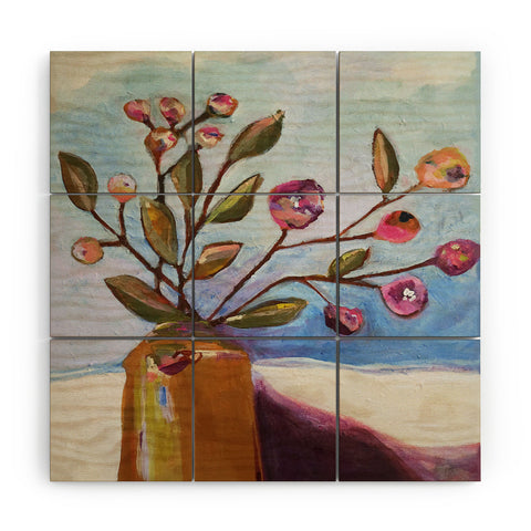 Laura Fedorowicz Realization Wood Wall Mural