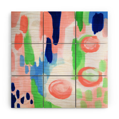 Laura Fedorowicz Refresh Wood Wall Mural