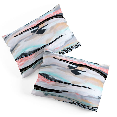 Laura Fedorowicz Rolling Abstract Pillow Shams