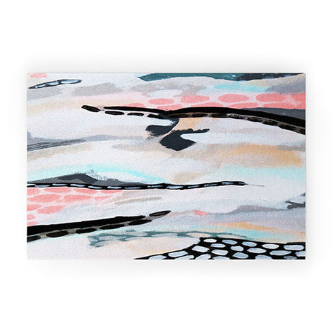 Laura Fedorowicz Rolling Abstract Welcome Mat