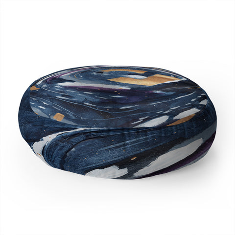 Laura Fedorowicz Said Softly Floor Pillow Round