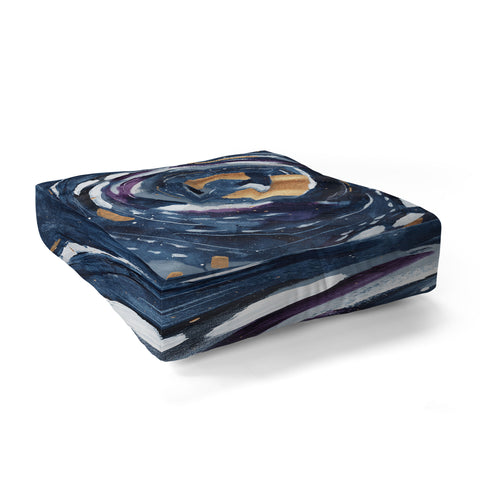 Laura Fedorowicz Said Softly Floor Pillow Square