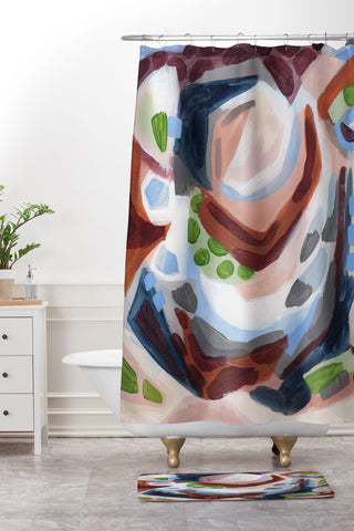 Laura Fedorowicz Searching for More Shower Curtain And Mat