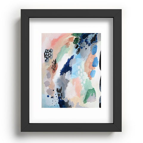 Laura Fedorowicz Seasons Abstract Recessed Framing Rectangle