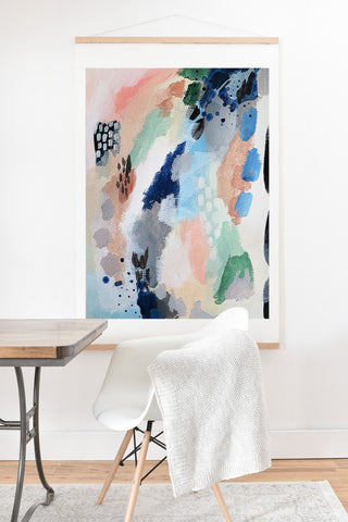 Laura Fedorowicz Seasons Abstract Art Print And Hanger