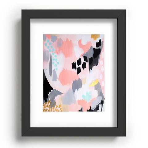 Laura Fedorowicz Serenity Abstract Recessed Framing Rectangle