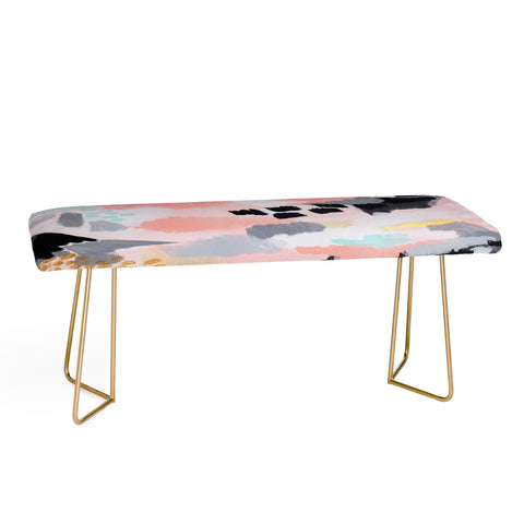 Laura Fedorowicz Serenity Abstract Bench